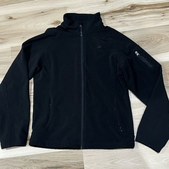 Snozu Black Zip Up Jacket Women’s Medium - Picture 1 of 2